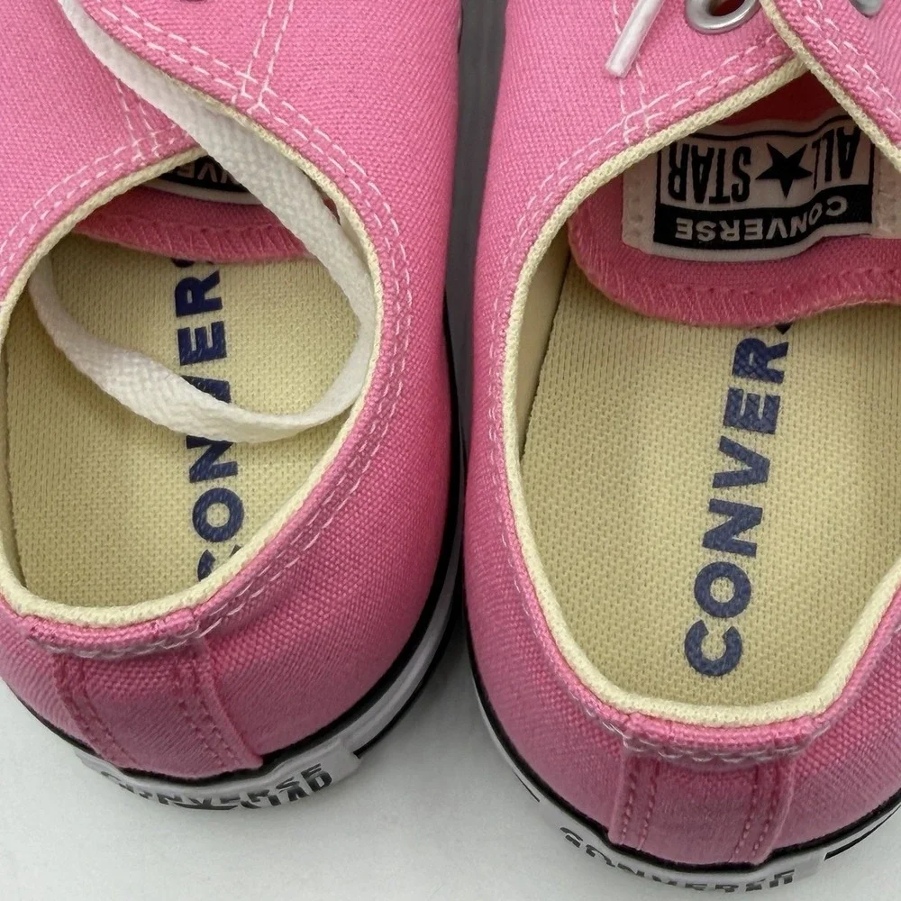 Size 8M / 10W - Converse Chuck Taylor All Star Canvas Low Top Shoe (M9007) Pink - Picture 7 of 10